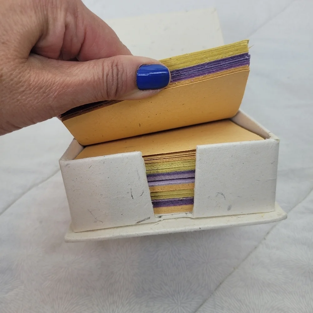 Mr. Ellie Pooh's Elephant Dung Paper In Decorative Box Approximately 4 x 4.5